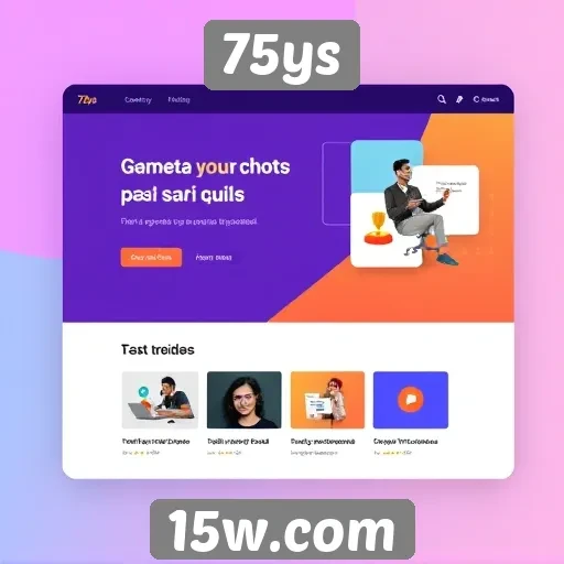Interface amigável do 75ys melhora a experiência do usuário
